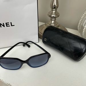 Chanel Blue Authentic Sunglasses